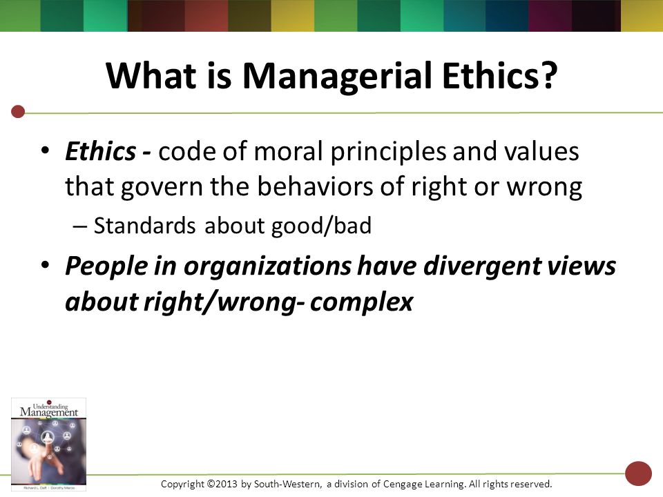Ethics are the moral principles that govern decisions of a marketer